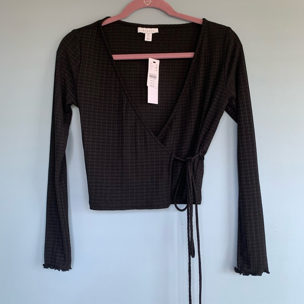 Topshop Black Shirt